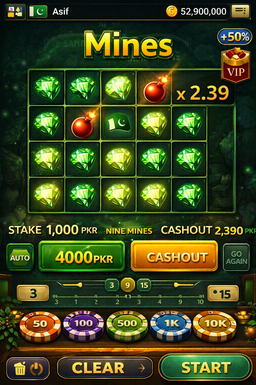 Betwinner slots game